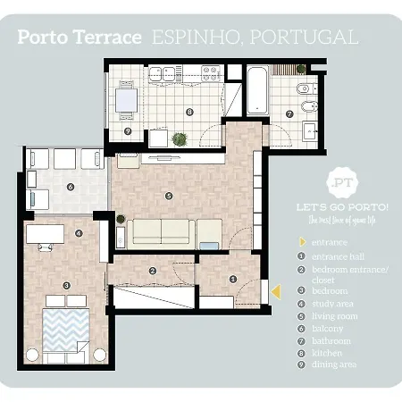 Porto Terrace 아파트